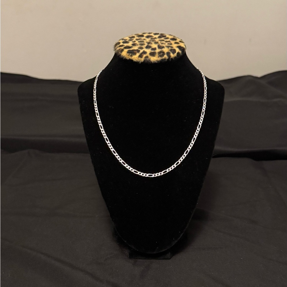 Elegant Sterling Silver Chain Necklace